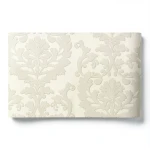 ورق حائط تصميم كلاسيك مقاس 10 م×1.06 م، لون بيج شاحب موديل 38015