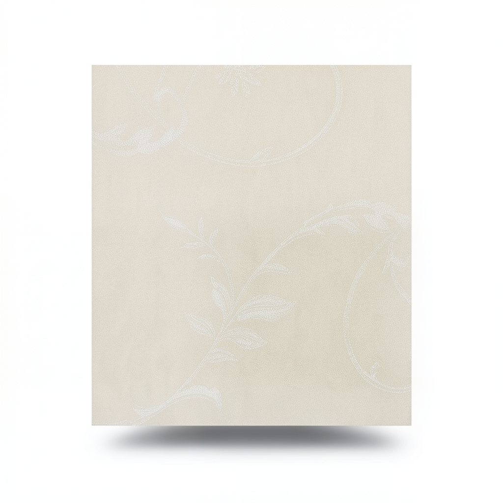 Italian Wall Covering 10m x 1.06m Beige, Model 7653
