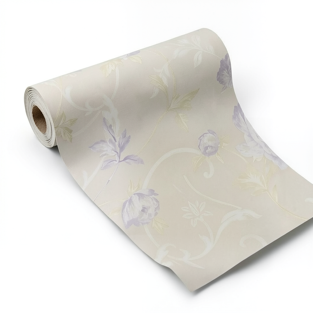 Italian Wall Decoration 10m x 1.06m Beige Color, Model 7650