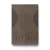 German Wavy Wall Covering 10m x 0.53m Brown, Model 10045-15 - Image 1