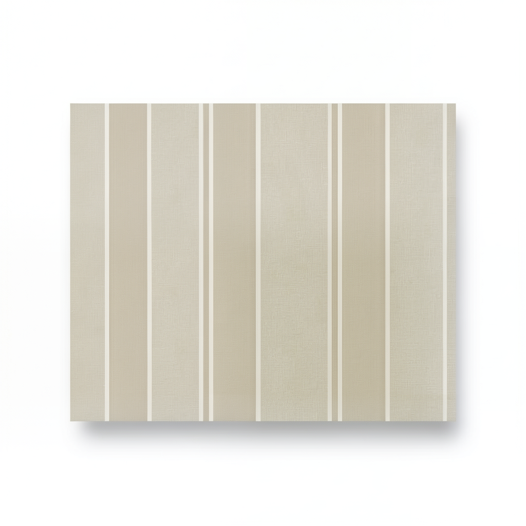 Striped Walldecoration 10mx1.06m Beige Color, Model 38018