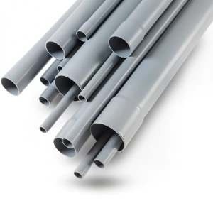 UPVC Pipes Nominal Pressure 6 Bar Outside Diameter 400 mm Thickness 11.7 mm Gray