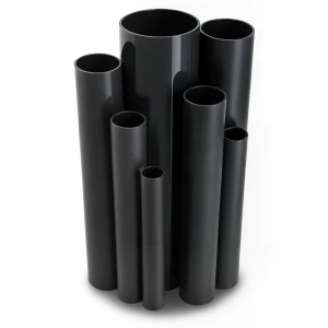مواسير UPVC ضغط اسمي 10 بار قطر خارجي 110 مم سمك 5.3 مم لون اسود