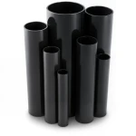 مواسير UPVC ضغط 16 بار قطر خارجي 110 مم سمك 8.2 مم لون اسود