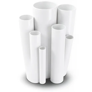 UPVC Pipes Pressure 4 Bar Outside Diameter 125 mm Thickness 2.5 mm White