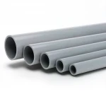 UPVC Pipes Al-Jawdah Nominal Pressure 6 Bar Outside Diameter 200 mm Thickness 5.9 mm Gray Colour