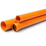 UPVC Pipes Outside Diameter 500 mm Thickness 12.2 mm Orange Colour