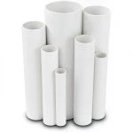 مواسير UPVC ضغط 6 بار قطر خارجي 125 مم سمك 3.7 مم لون أبيض