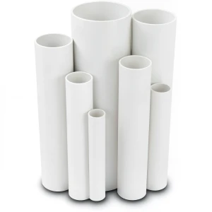 مواسير UPVC ضغط 6 بار قطر خارجي 125 مم سمك 3.7 مم لون أبيض