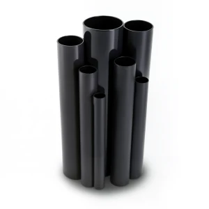 UPVC Pipes Nominal Pressure 6 Bar Outside Diameter 125 mm Thickness 3.7 mm Black