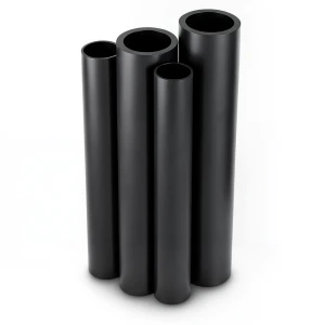 HDPE Pipes PE 80 Pressure 10 Bar Outside Diameter 355 mm Thickness 26.1 mm Black