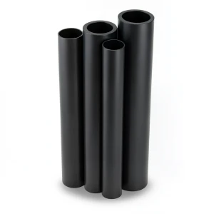 Al-Rajhi HDPE Pipes PE 80 Pressure 10 Bar Diameter 450 mm Thickness 33.1 mm Black
