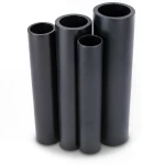 Al-Rajhi HDPE Pipes PE 80 Pressure 10 Bar Diameter 450 mm Thickness 33.1 mm Black