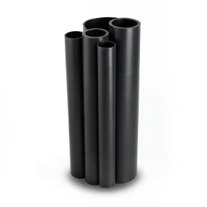 HDPE Pipes PE 80 Pressure 10 Bar Outside Diameter 560 mm Thickness 41.2 mm Black