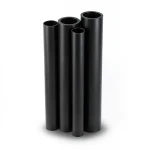 HDPE Pipes PE 80 Pressure 10 Bar Diameter 630 mm Thickness 46.3 mm Black