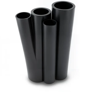 Al-Rajhi HDPE Pipes PE 80 Pressure 10 Bar Outside Diameter 710 mm Thickness 52.2 mm Black