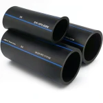 SPS HDPE Pipes PE 100 Pressure 6 Bar Outside Diameter 90 mm Thickness 3.5 mm Black | Saudi Pipes Systems (SPS)