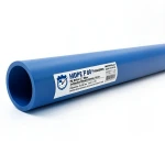 مواسير HDPE PE 80 ضغط 3.2 بار قطر خارجي 500 مم سمك 12.3 مم أزرق | نيبروبلاست