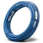 أنابيب HDPE نيبروبلاست PE 80 ضغط 3.2 بار قطر خارجي 125 مم سمك 3.1 مم لون ازرق | نيبروبلاست
