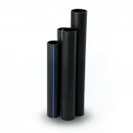 مواسير HDPE الجودة   SDR 11  قطر خارجي 250 مم سمك 22.7 مم لون اسود