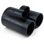 SPS HDPE Pipe PE 100 Pressure 6 Bar Outside Diameter 125 mm Thickness 4.8 mm Black | Saudi Pipes Systems (SPS)