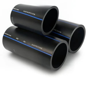 SPS HDPE Pipes PE 100 Pressure 16 Bar Outside Diameter 125 mm Thickness 11.4 mm Black | Saudi Pipes Systems (SPS)