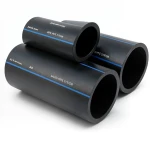 SPS HDPE Pipe PE 100 Pressure 10 Bar Outside Diameter 140 mm Thickness 8.3 mm Black | Saudi Pipes Systems (SPS)