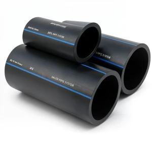 SPS HDPE Pipe PE 100 Pressure 10 Bar Outside Diameter 140 mm Thickness 8.3 mm Black | Saudi Pipes Systems (SPS)