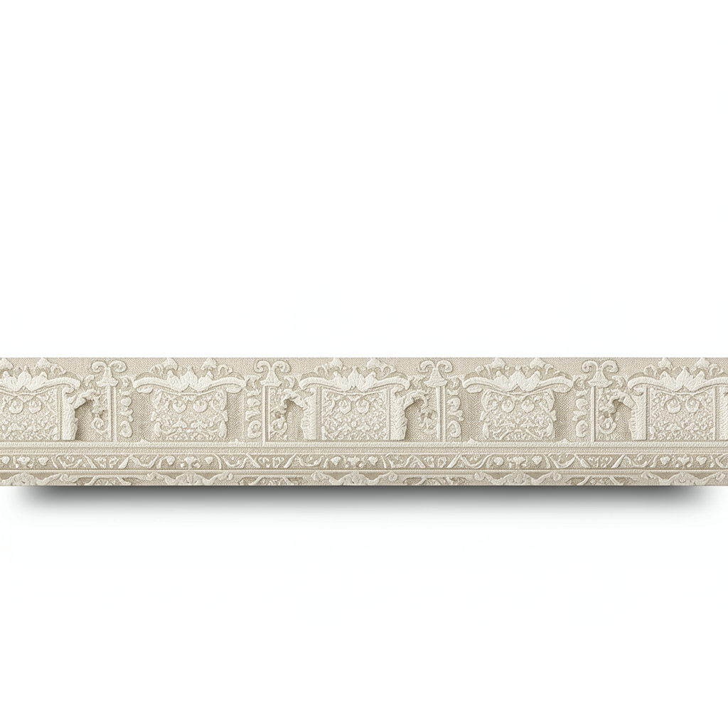 Italian Wallpaper Patterned Design Beige Color, Size 10mx0.70m, Model 14146