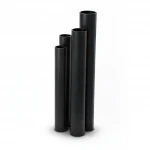 مواسير HDPE الجودة   SDR 11  قطر خارجي 50 مم سمك 4.6 مم لون اسود