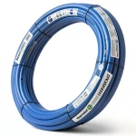 أنابيب HDPE نيبروبلاست PE 80 ضغط 3.2 بار قطر خارجي 63 مم سمك 1.8 مم لون ازرق | نيبروبلاست