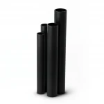 مواسير HDPE الجودة   SDR 11  قطر خارجي 200 مم سمك 18.2 مم لون اسود