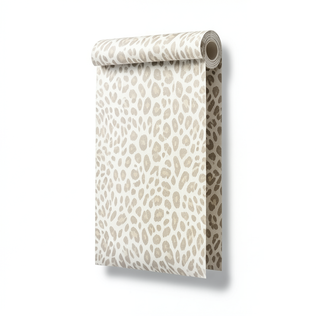 Italian Wall Decoration Patterned Design Roll Length 10 m Light Beige