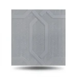 Italian Wall Covering Gray Color 10m x 0.53m Model 21101