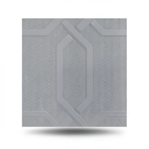 Italian Wall Covering Gray Color 10m x 0.53m Model 21101