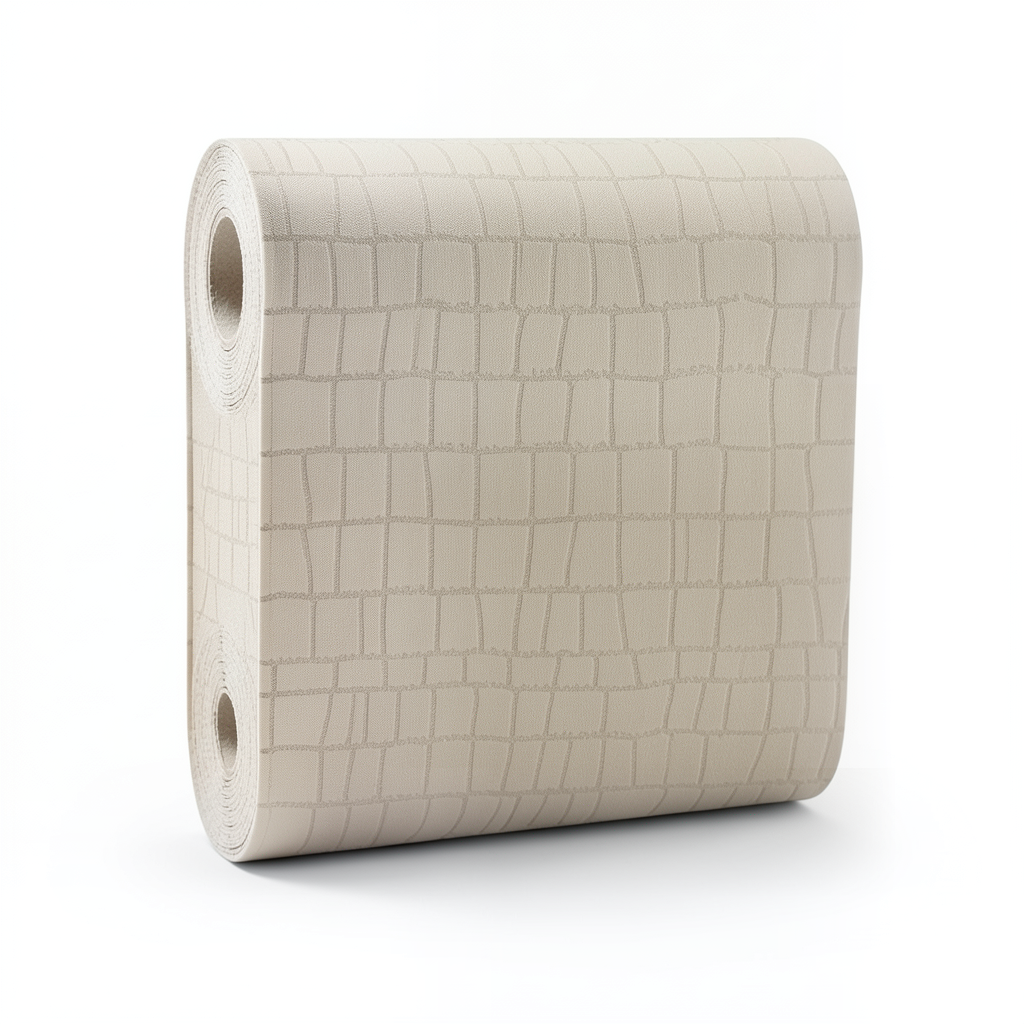 Italian Wall Covering Patterned Design Roll Length 10 m Beige Color