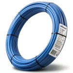 أنابيب HDPE PE 80 ضغط 3.2 بار قطر خارجي 110 مم سمك 2.7 مم لون ازرق | نيبروبلاست