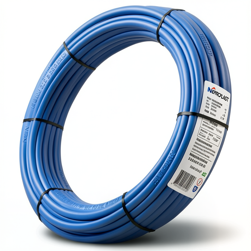 HDPE Pipes PE 80 Pressure 3.2 Bar Outside Diameter 110 mm Thickness 2.7 mm Blue | NEPROPLAST