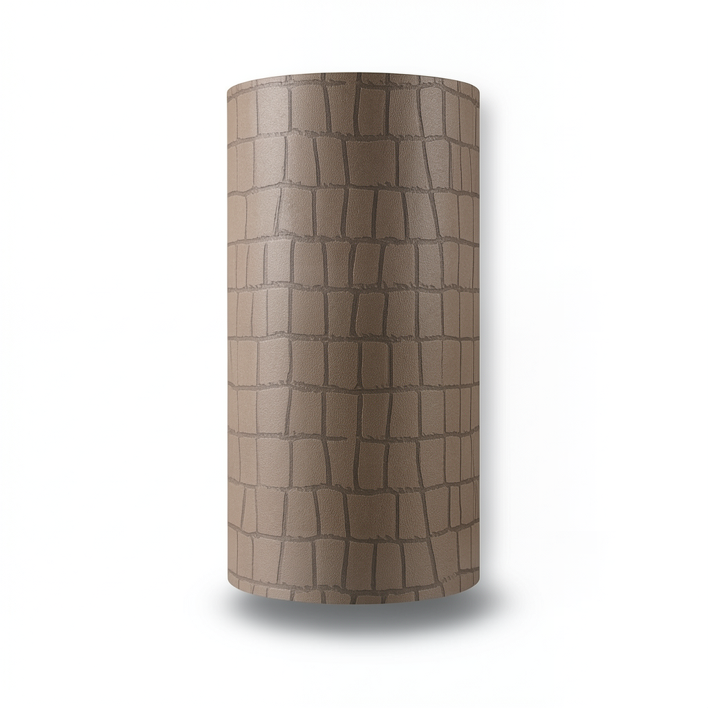 Italian Wall Decoration Patterned Design Roll 10 m Brown Color