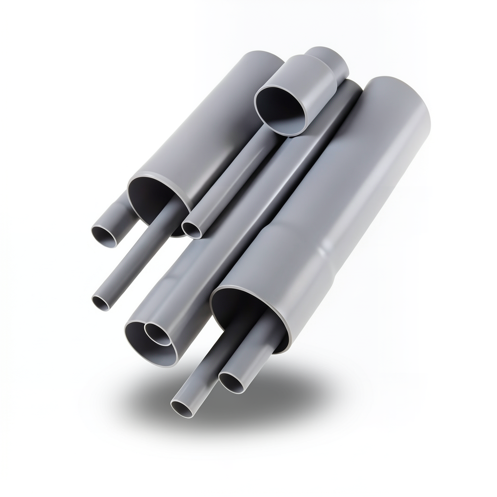 UPVC Pipes 1¼ Inch Thickness 1.8 mm Gray Color