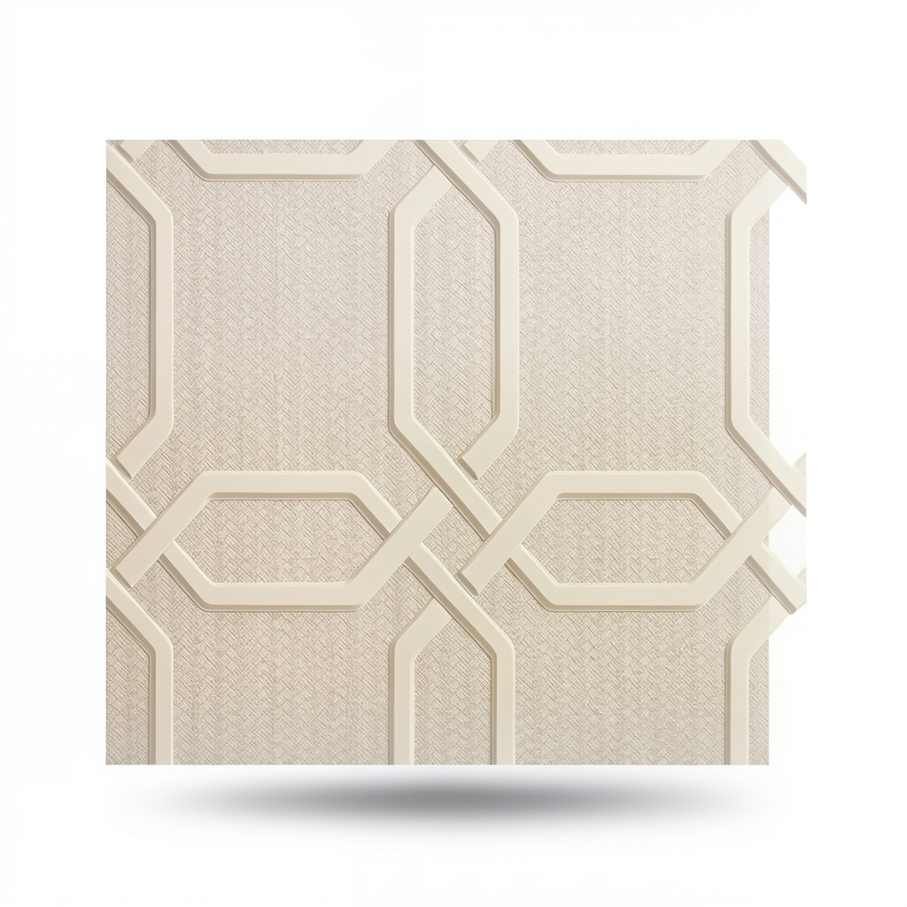 Italian Wall Covering 10m x 0.53m Beige Color, Model 21107