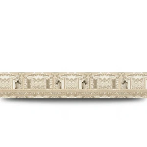 Italian Wallpaper Patterned Design Beige Color, Size 10mx0.70m, Model 14146