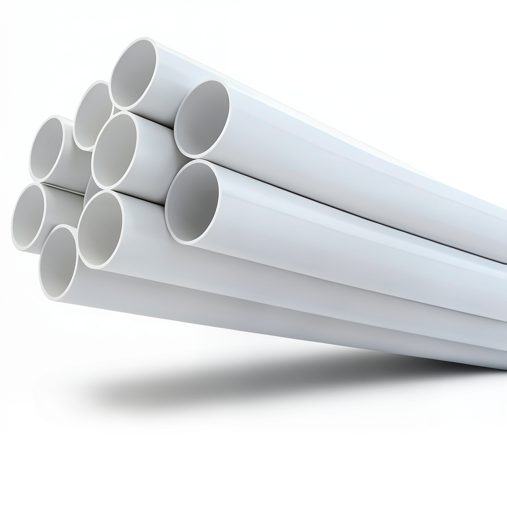 UPVC Pipes 2 Inch Thickness 3.91 mm White Color