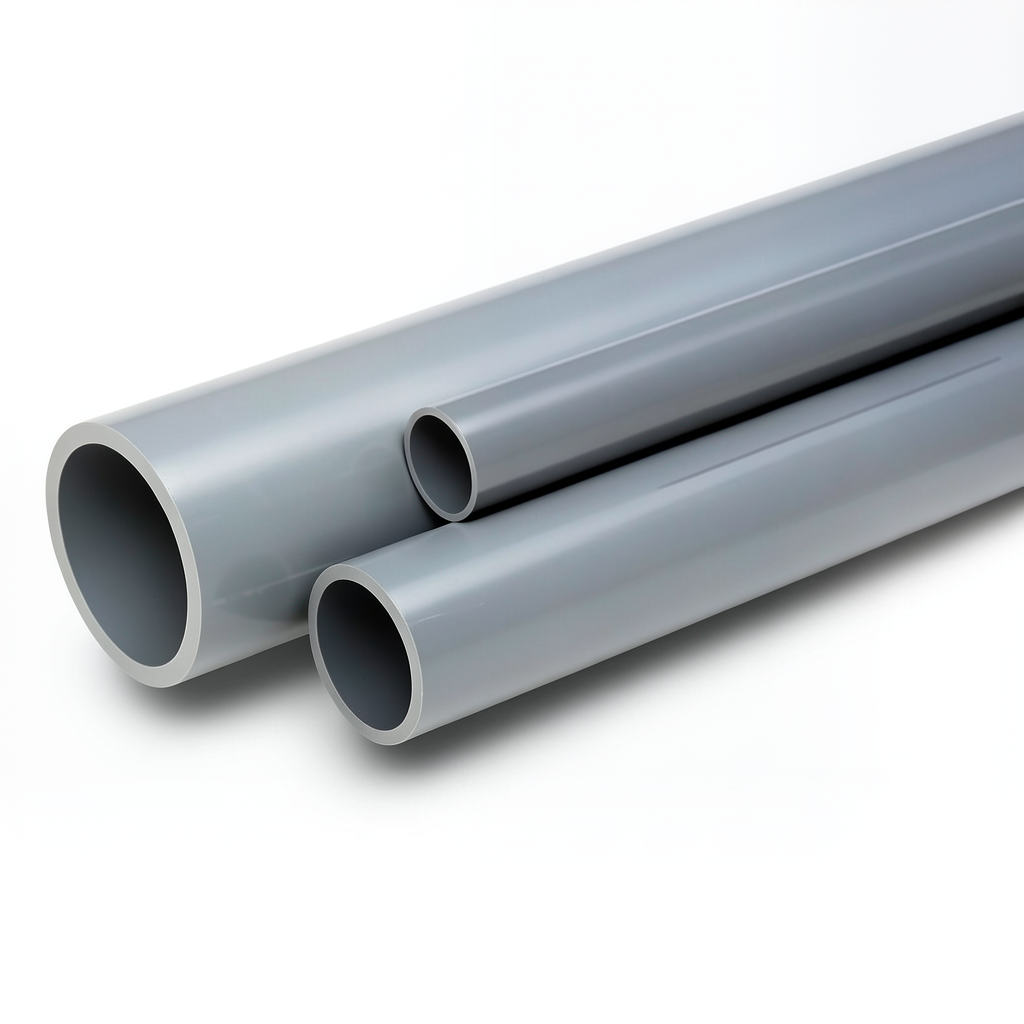 مواسير UPVC ضغط اسمي 20 بار قطر خارجي 140 مم سمك 10.3 مم