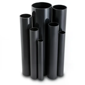 UPVC Pipes Nominal Pressure 2.5 Bar Outside Diameter 140 mm Thickness 1.8 mm Black