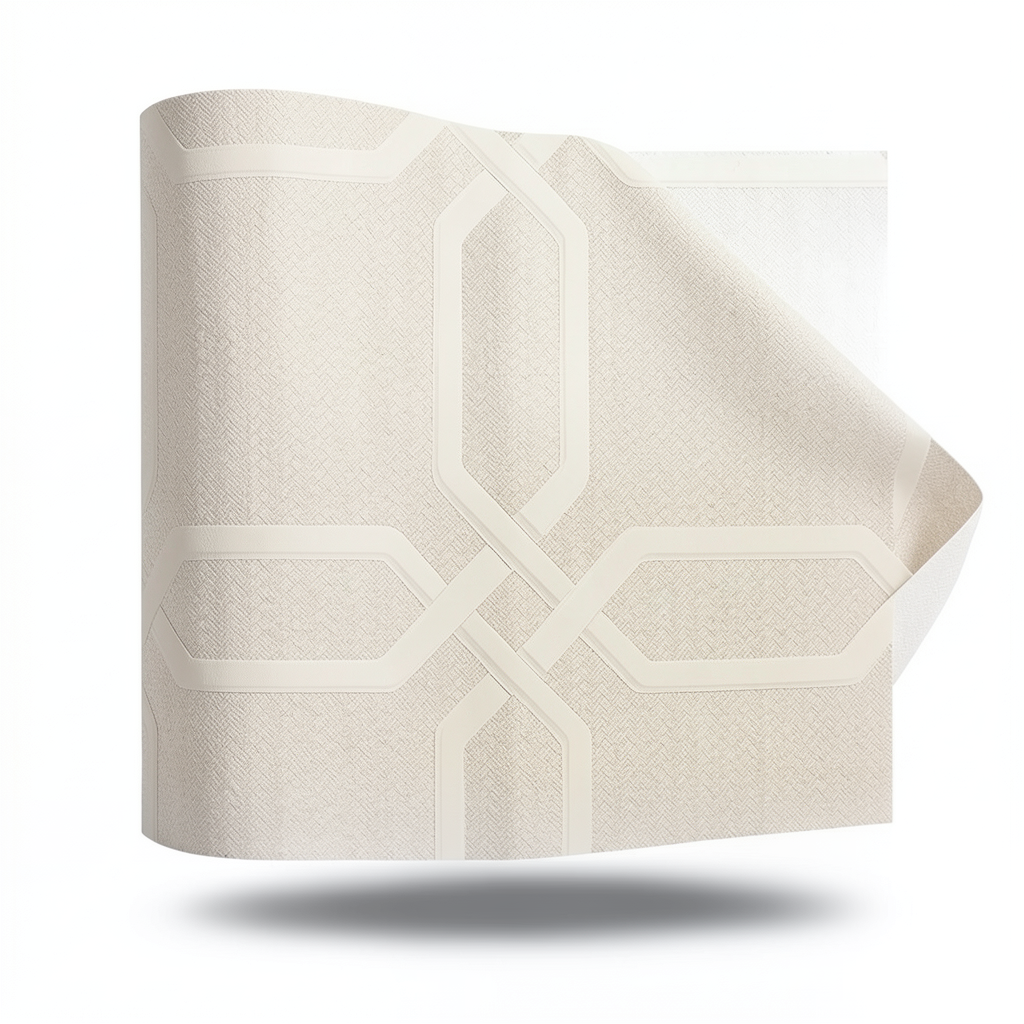 Italian Wall Covering 10m x 0.53m Beige Color, Model 21107