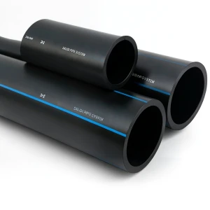 أنابيب HDPE السعودي PE 100 ضغط 10 بار قطر خارجي 160 مم سمك 9.5 مم لون اسود | مصنع أنظمة الانابيب السعودي (SPS)