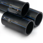SPS HDPE Pipes PE 100 Pressure 6 Bar Outside Diameter 180 mm Thickness 6.9 mm Black | Saudi Pipes Systems (SPS)
