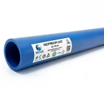 مواسير HDPE نيبروبلاست PE 100 ضغط 4 بار قطر خارجي 180 مم سمك 4.4 مم لون ازرق | نيبروبلاست