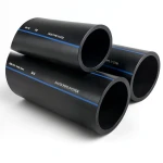 SPS HDPE Pipes PE 100 Pressure 10 Bar Outside Diameter 200 mm Thickness 11.9 mm Black | Saudi Pipes Systems (SPS)